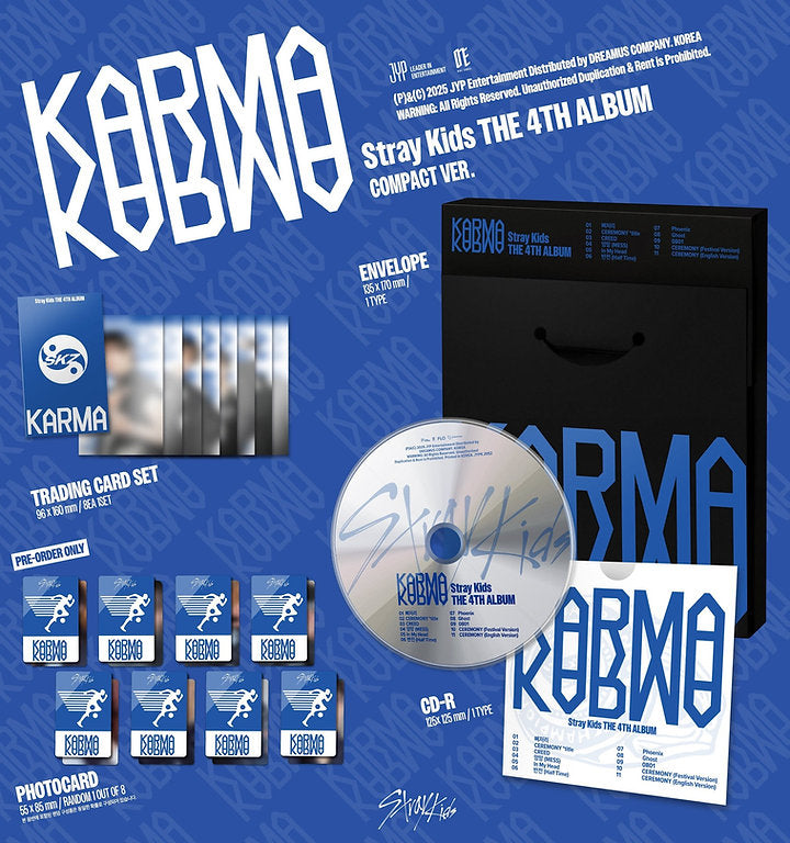 StrayKids KARMA COMPACT VER. 新品未開封 コンパクト Karma (Compact Ver) – NAMANE
