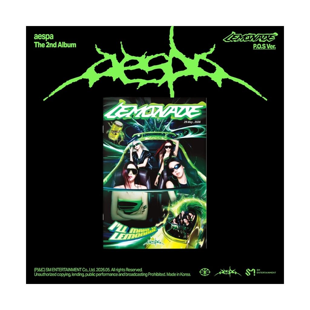 AESPA Lemonade (POS Ver): 2nd album – officialnamane.com – NAMANE