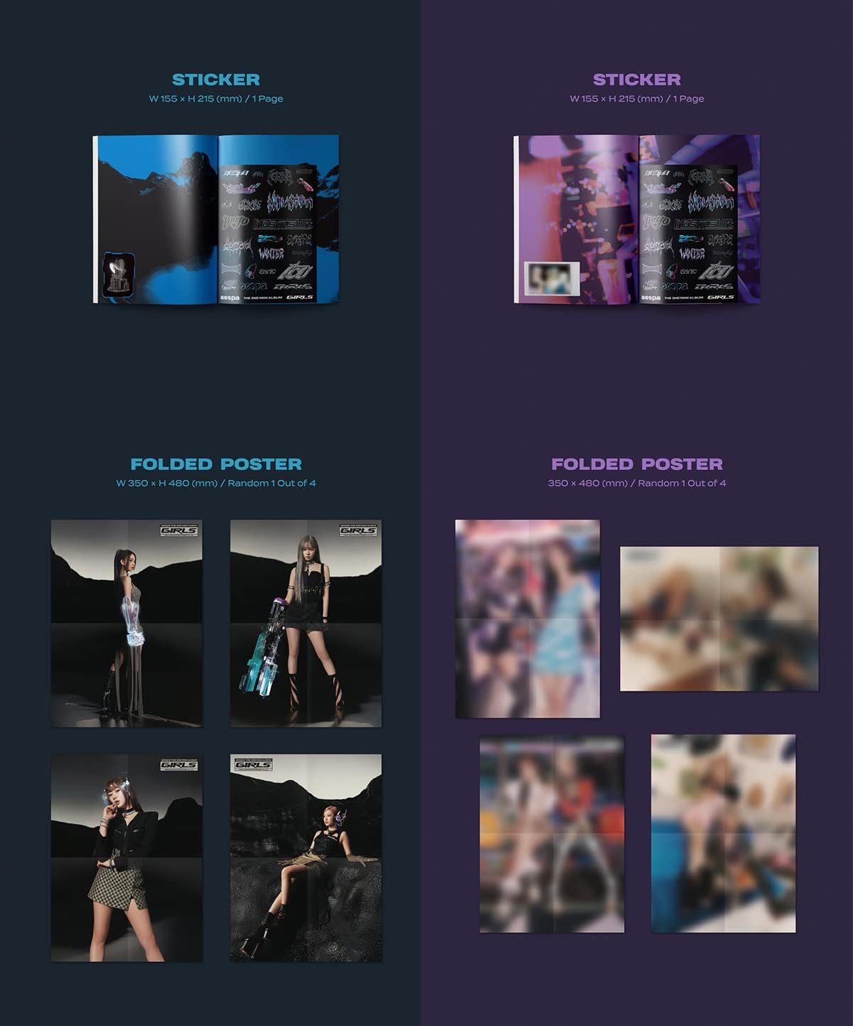 2nd Mini Album [GIRLS](KWANGYA Ver.)