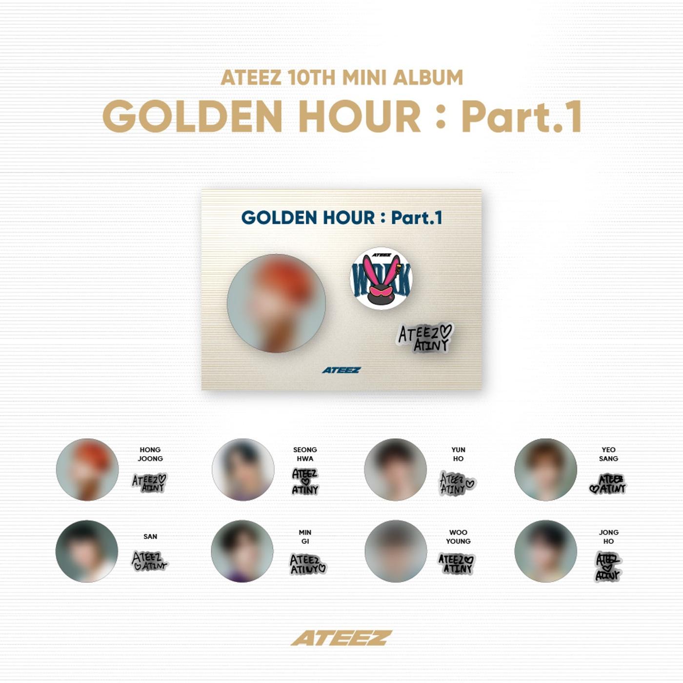 Official MD [GOLDEN HOUR : Part.1] (BADGE SET)