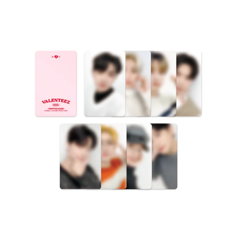 ATEEZ X KAURA VALENTEEZ POCA SET