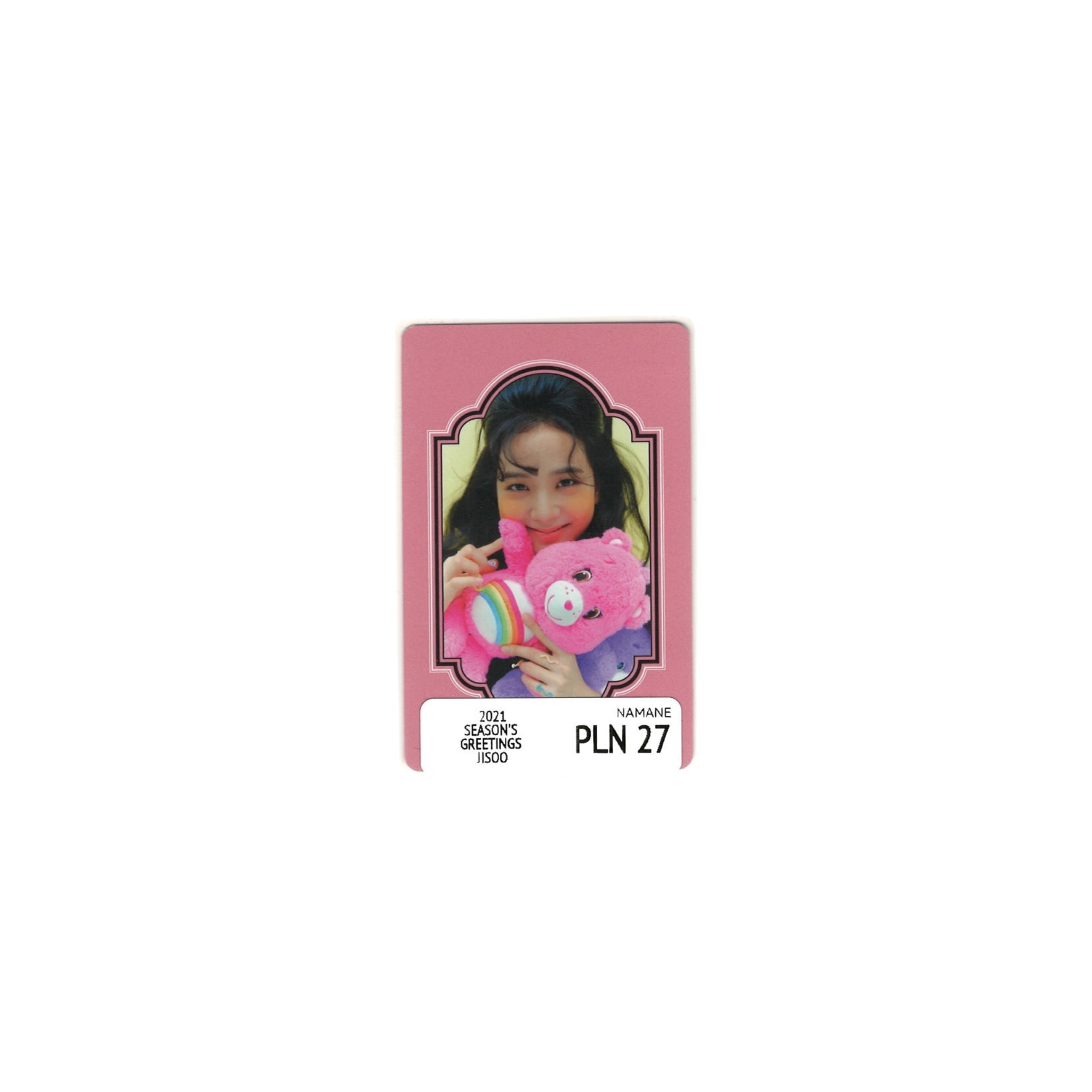 BLACKPINK - 2021 SEASON'S GREETINGS VER 1 (JISOO)