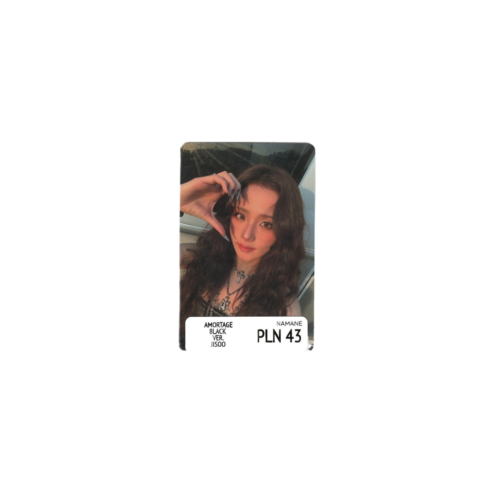 BLACKPINK - AMORTAGE BLACK VER. (JISOO)