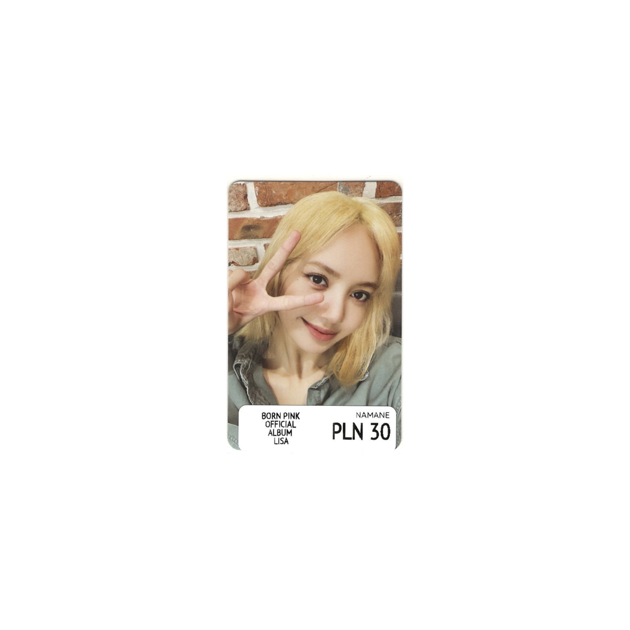BLACKPINK - BORN PINK OFFICIAL ALBUM (LISA)