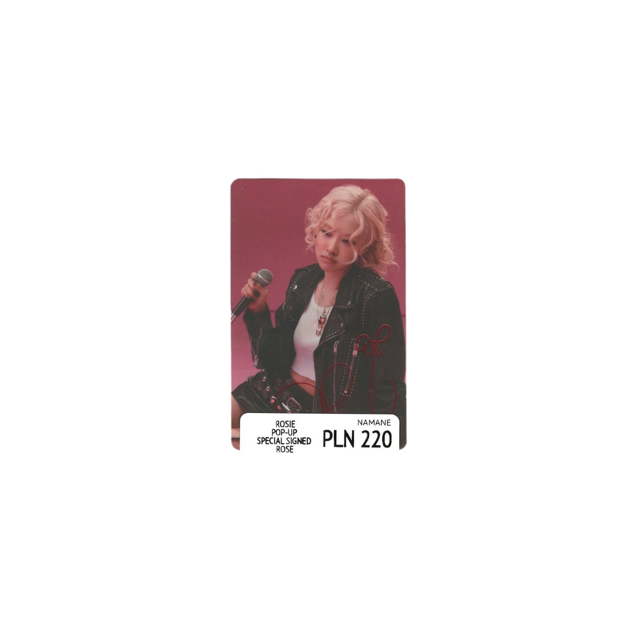 BLACKPINK - ROSIE POP-UP SPECIAL SIGNED (ROSE) – NAMANE
