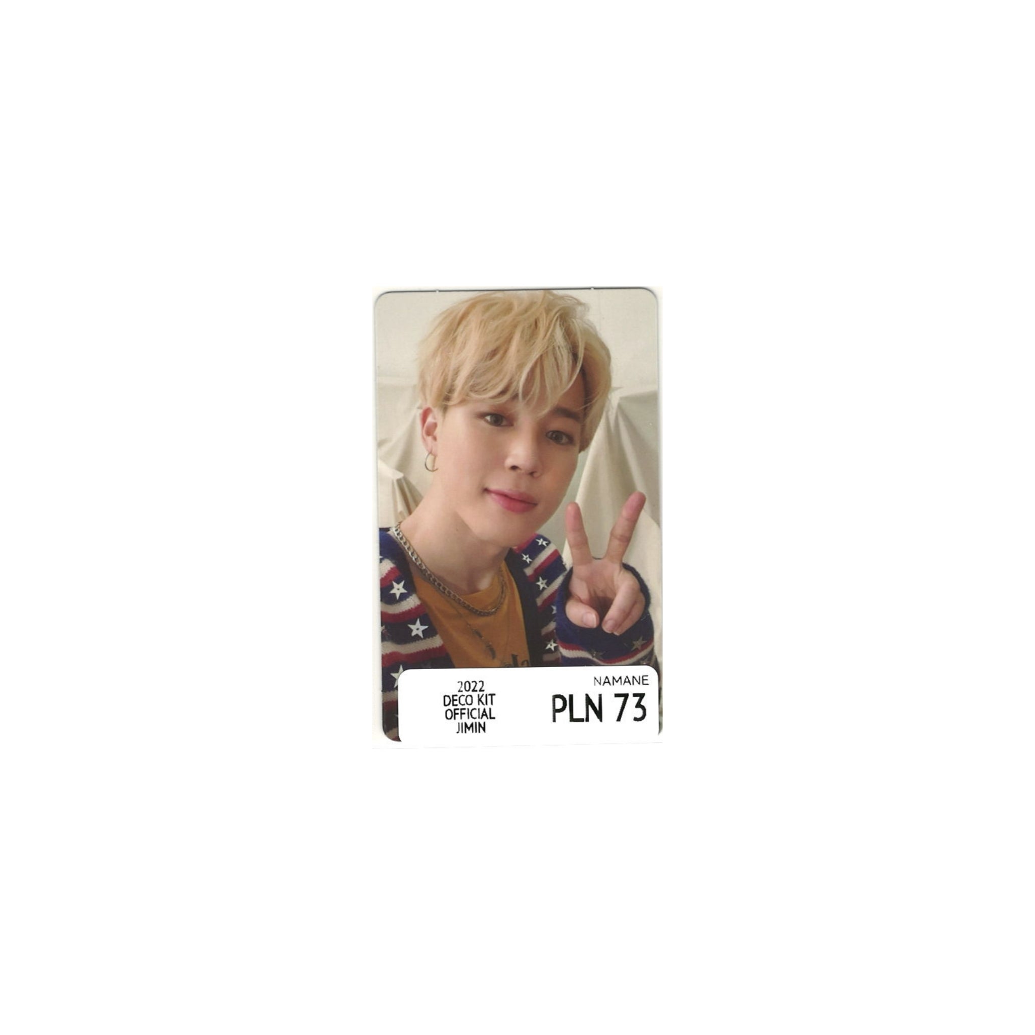 BTS - 2022 DECO KIT OFFICIAL VER. 1 (JIMIN)