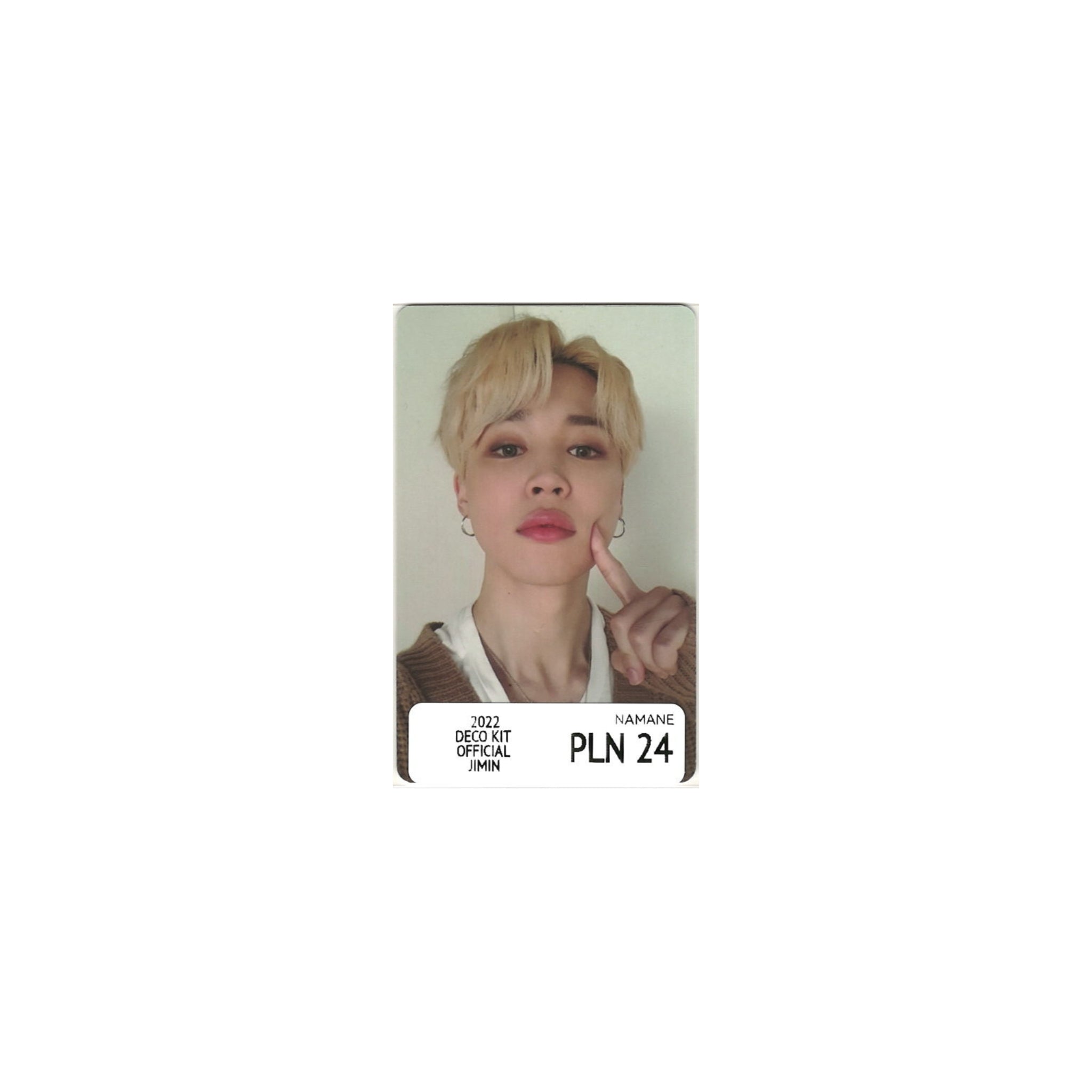 BTS - 2022 DECO KIT OFFICIAL VER. 2 (JIMIN)