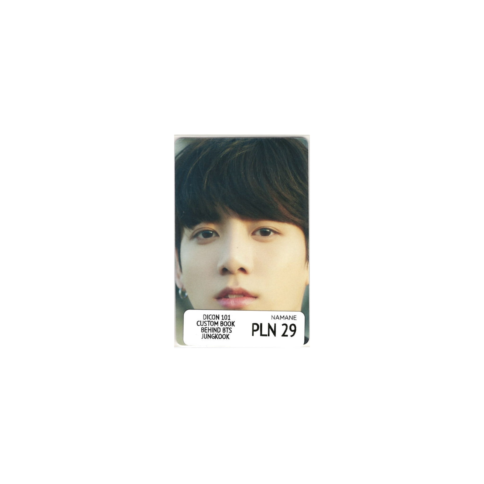 BTS - DICON 101 CUSTOM BOOK BEHIND BTS VER. 1 (JUNGKOOK)