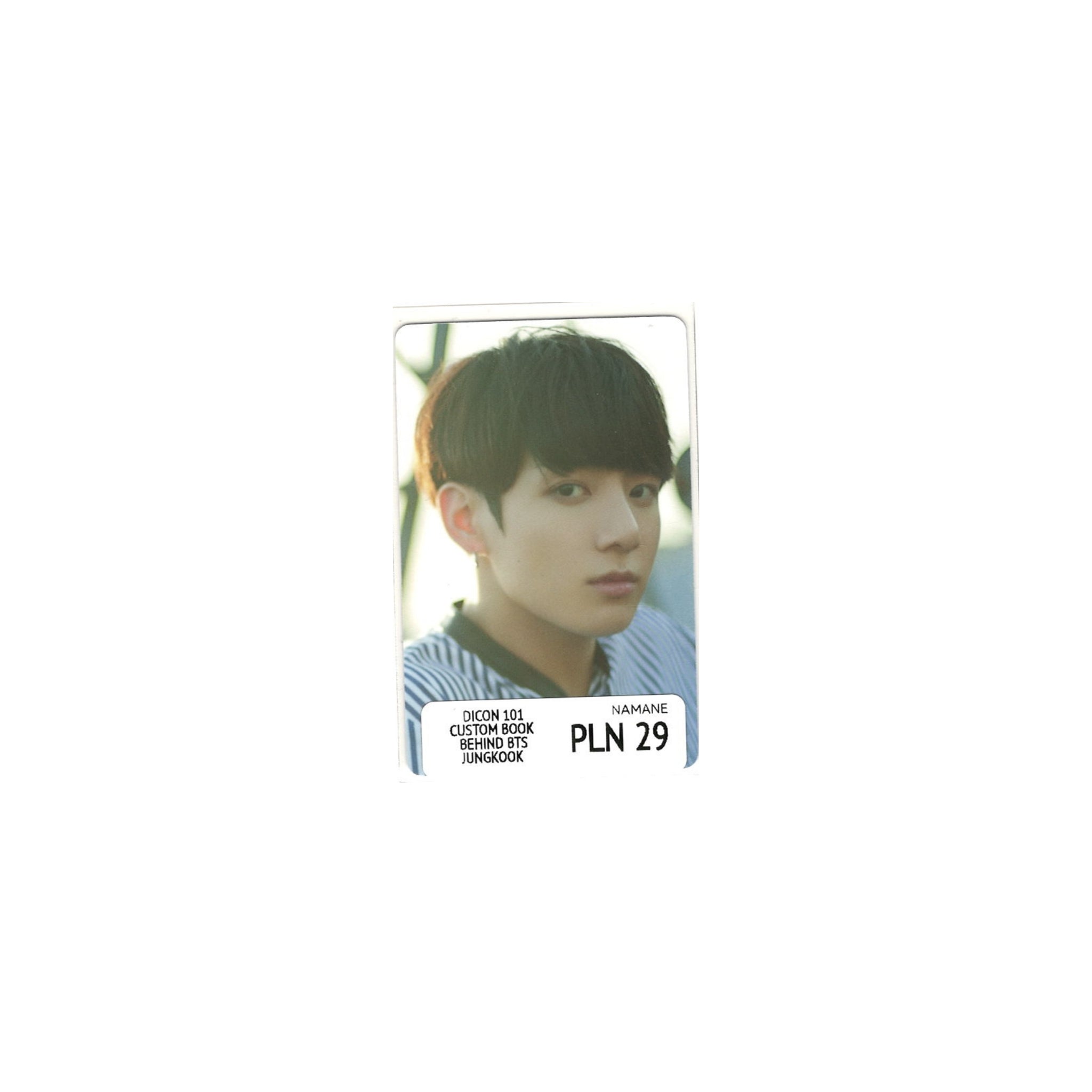BTS - DICON 101 CUSTOM BOOK BEHIND BTS VER. 3 (JUNGKOOK)