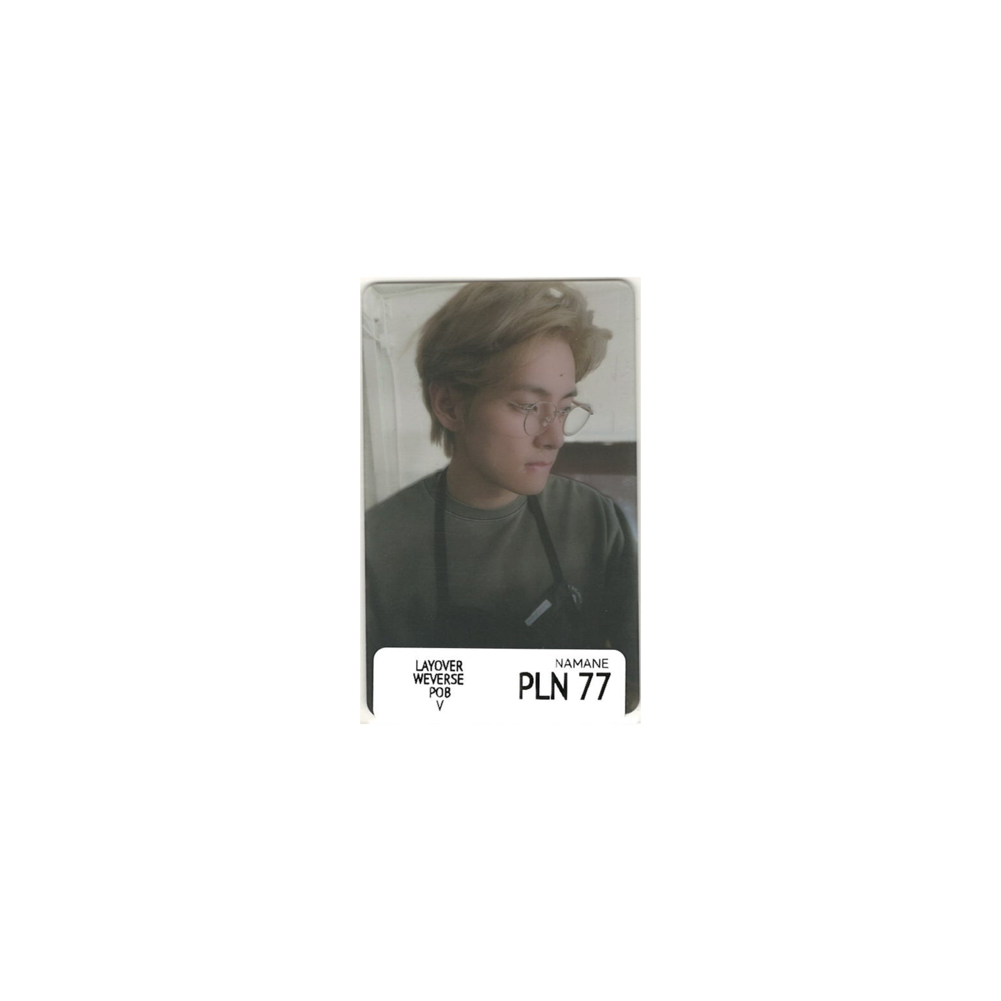 BTS - LAYOVER WEVERSE POB (V)