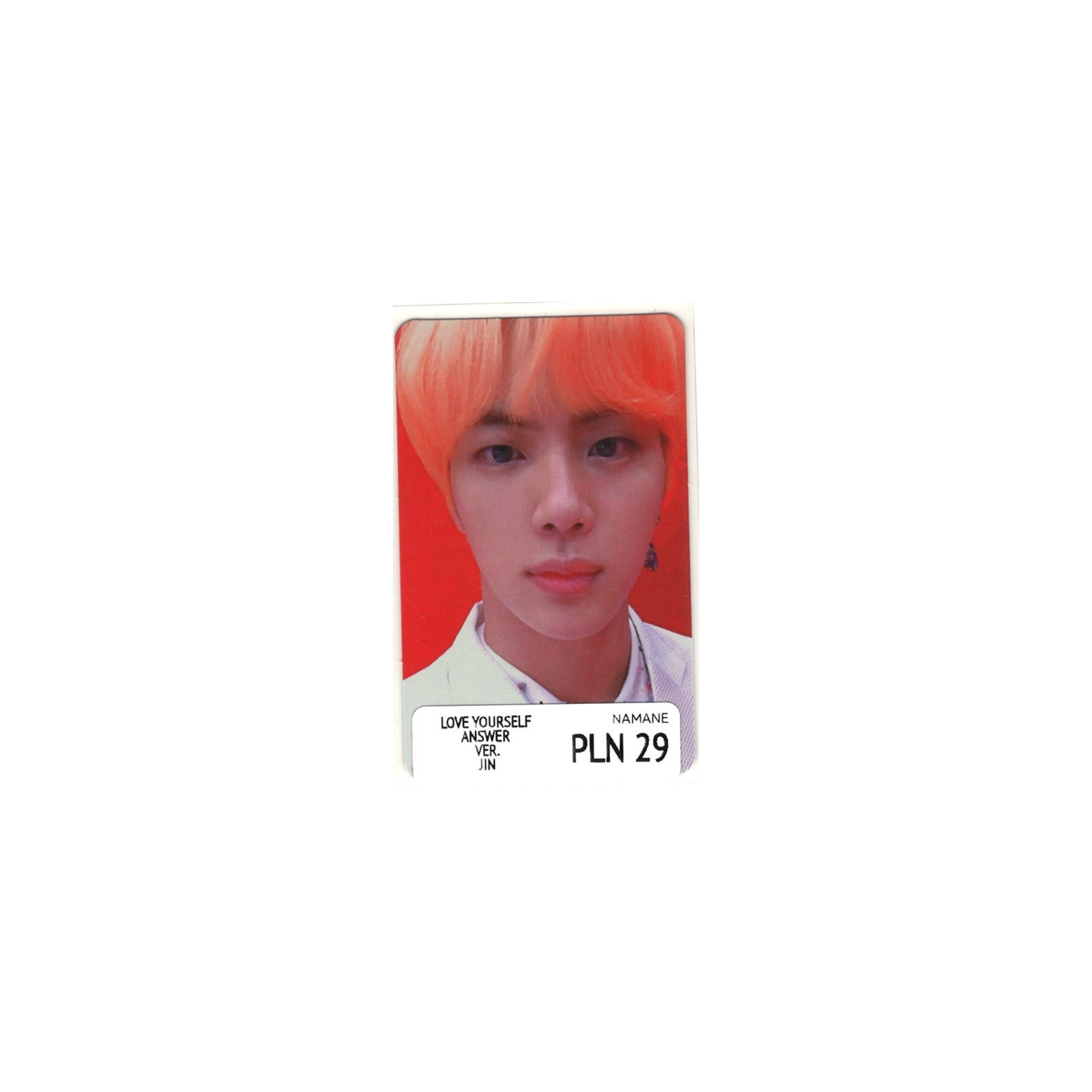 BTS - LOVE YOURSELF ANSWER VER. (JIN)