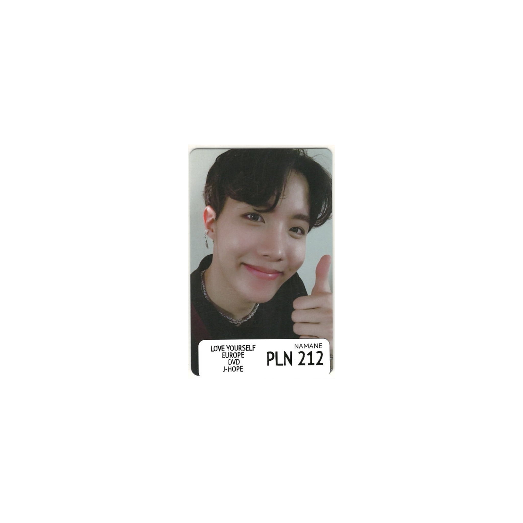 BTS - LOVE YOURSELF EUROPE DVD (J-HOPE)
