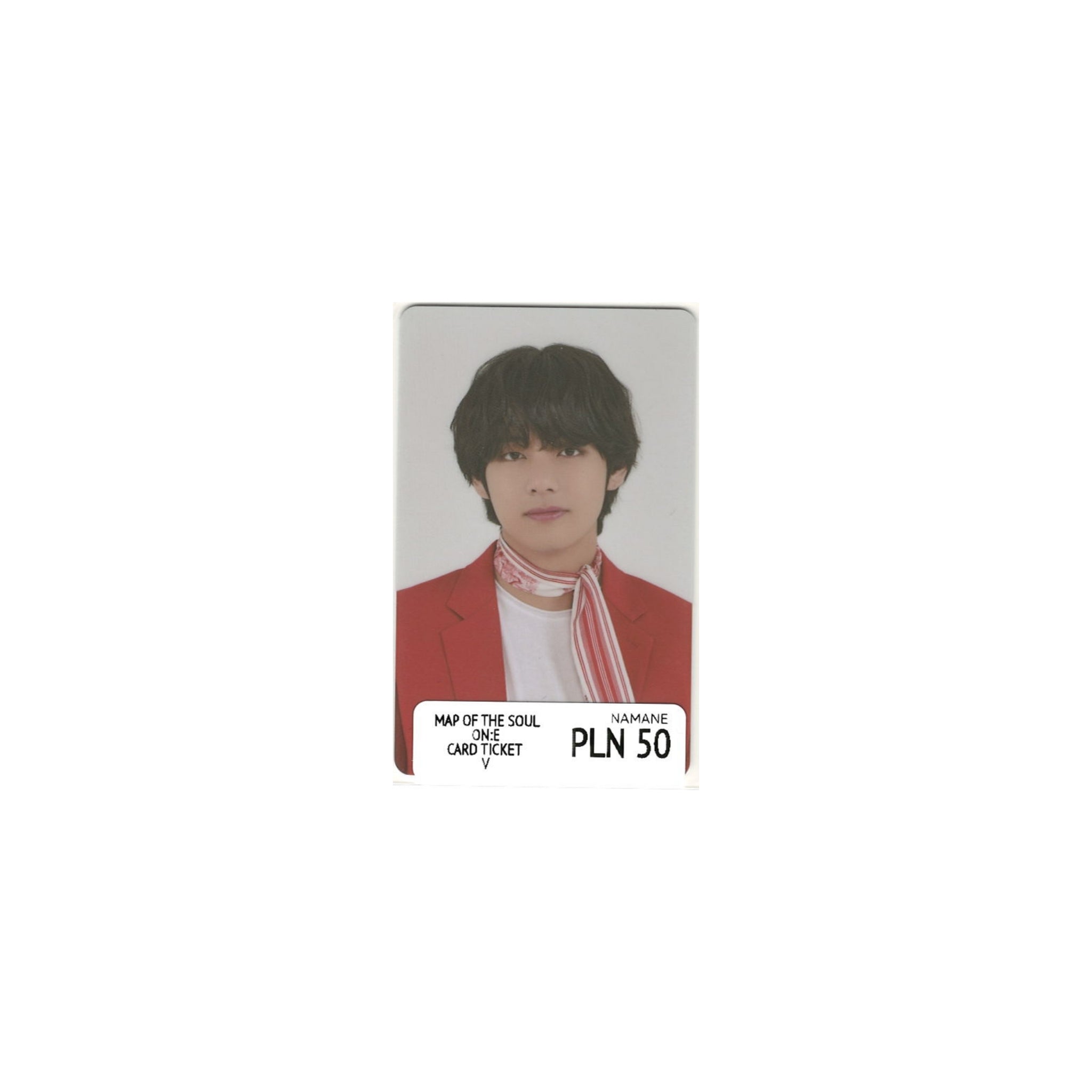 BTS - MAP OF THE SOUL ON:E CARD TICKET (V)