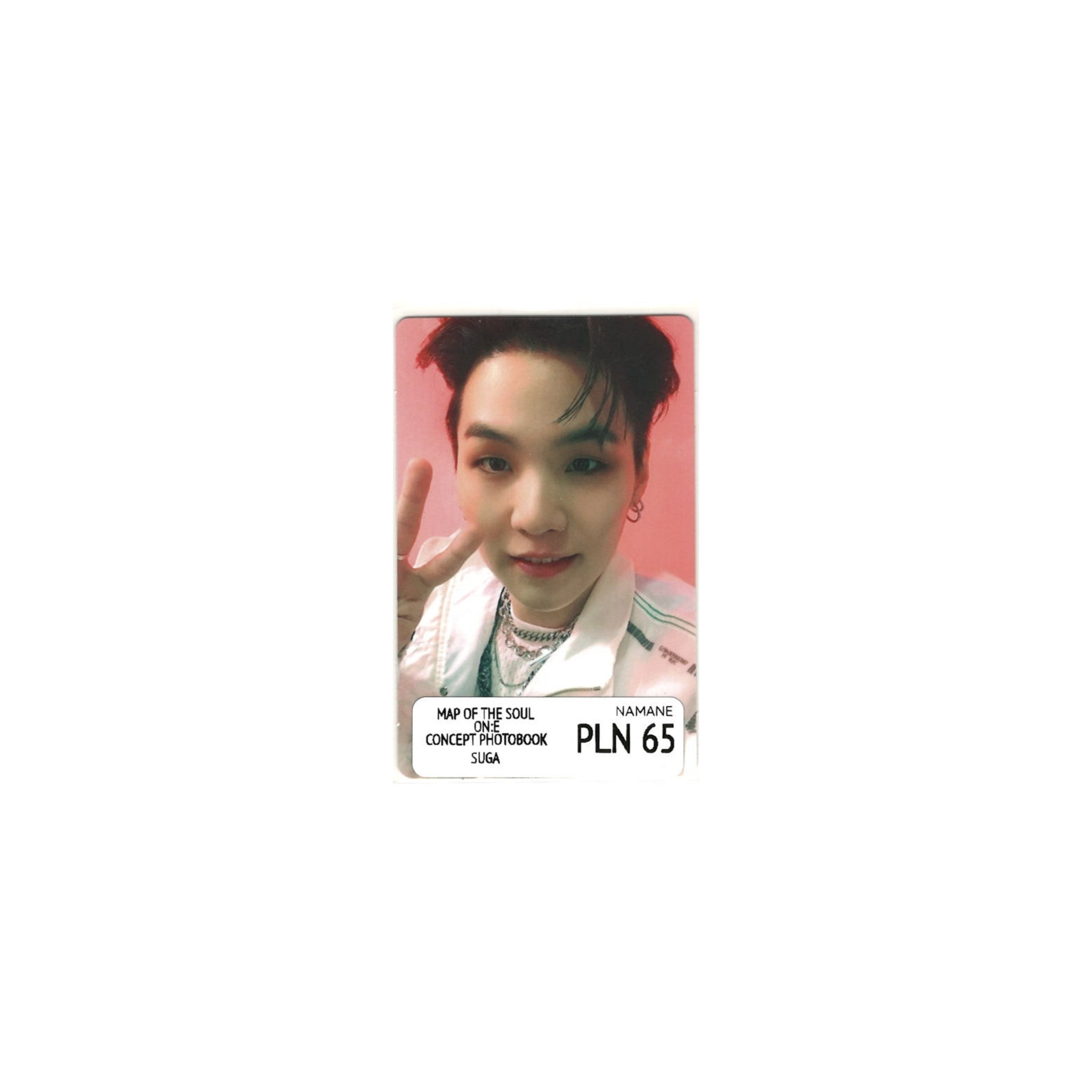 BTS - MAP OF THE SOUL ON:E CONCEPT PHOTOBOOK VER. 3 (SUGA)