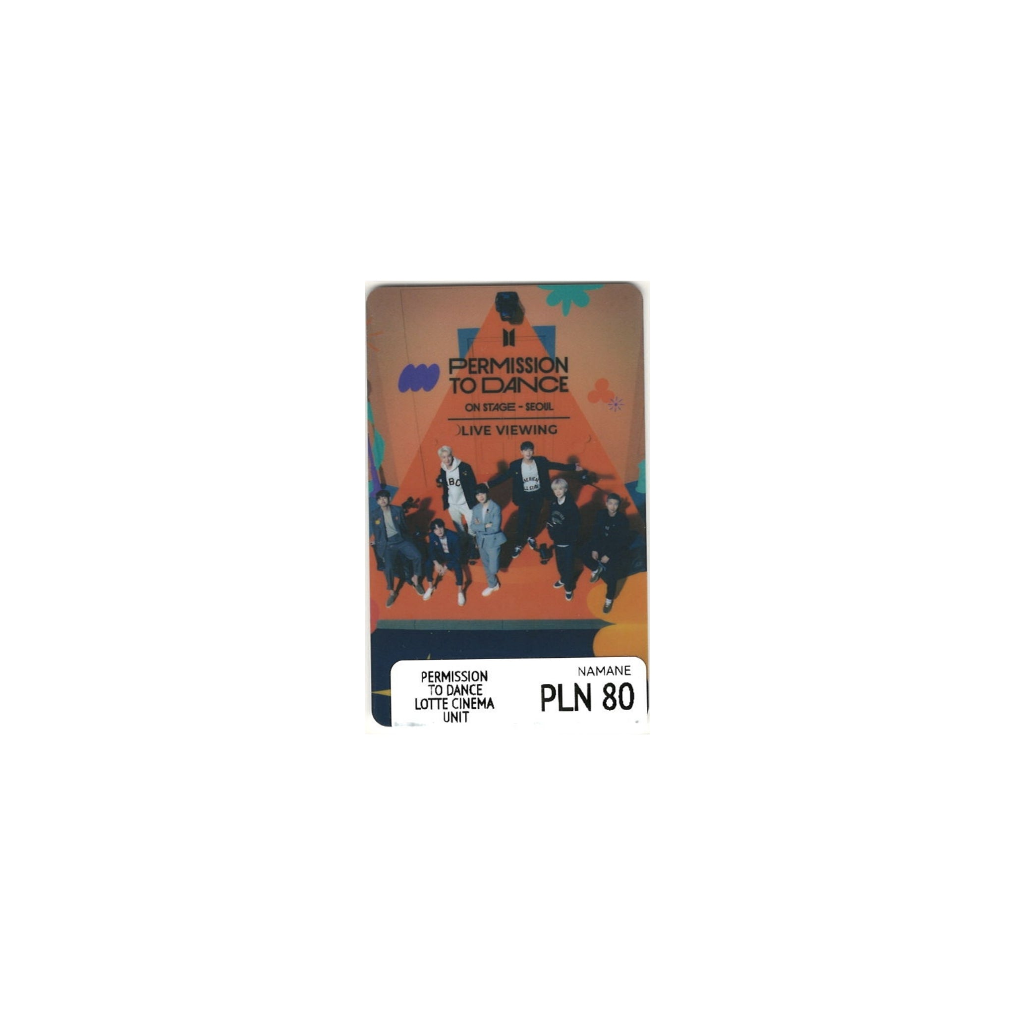 BTS - PERMISSION TO DANCE LOTTE CINEMA UNIT