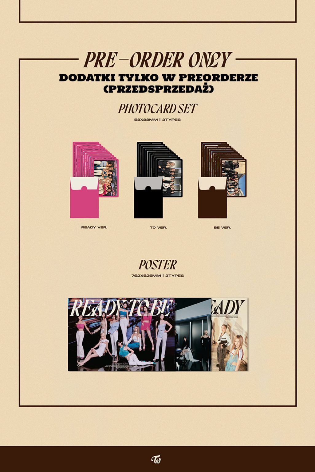12th Mini Album [READY TO BE](RANDOM Ver.)