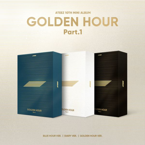 ATEEZ - 10TH MINI ALBUM GOLDEN HOUR (PART 1)
