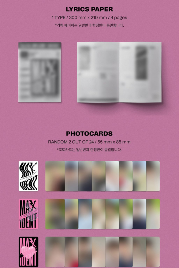 Mini Album [MAXIDENT]