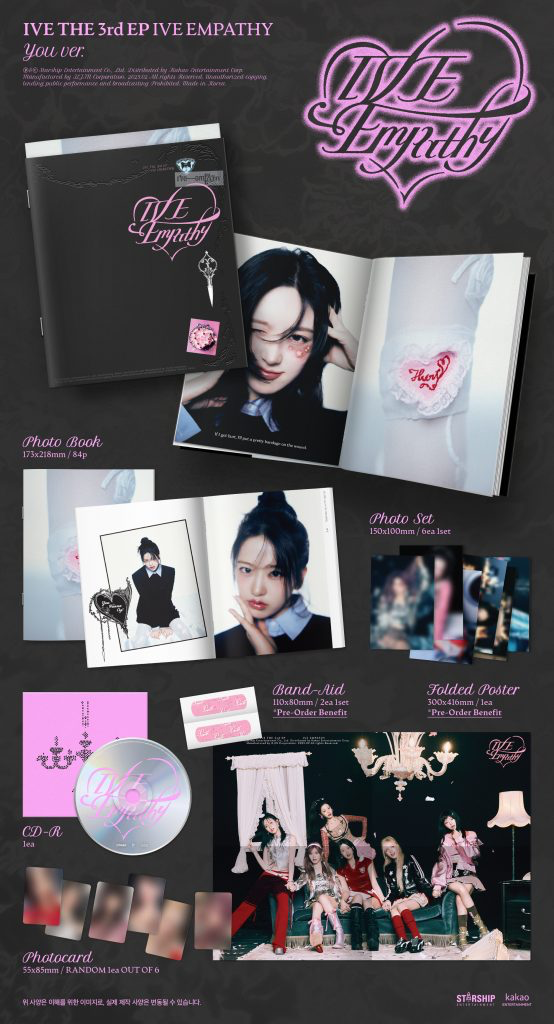 3rd EP Album [IVE EMPATHY] (STANDARD SET Ver.)