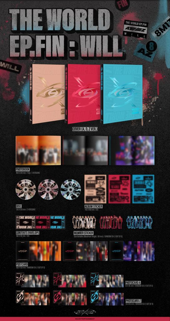 2nd Full Album [THE WORLD EP.FIN : WILL]