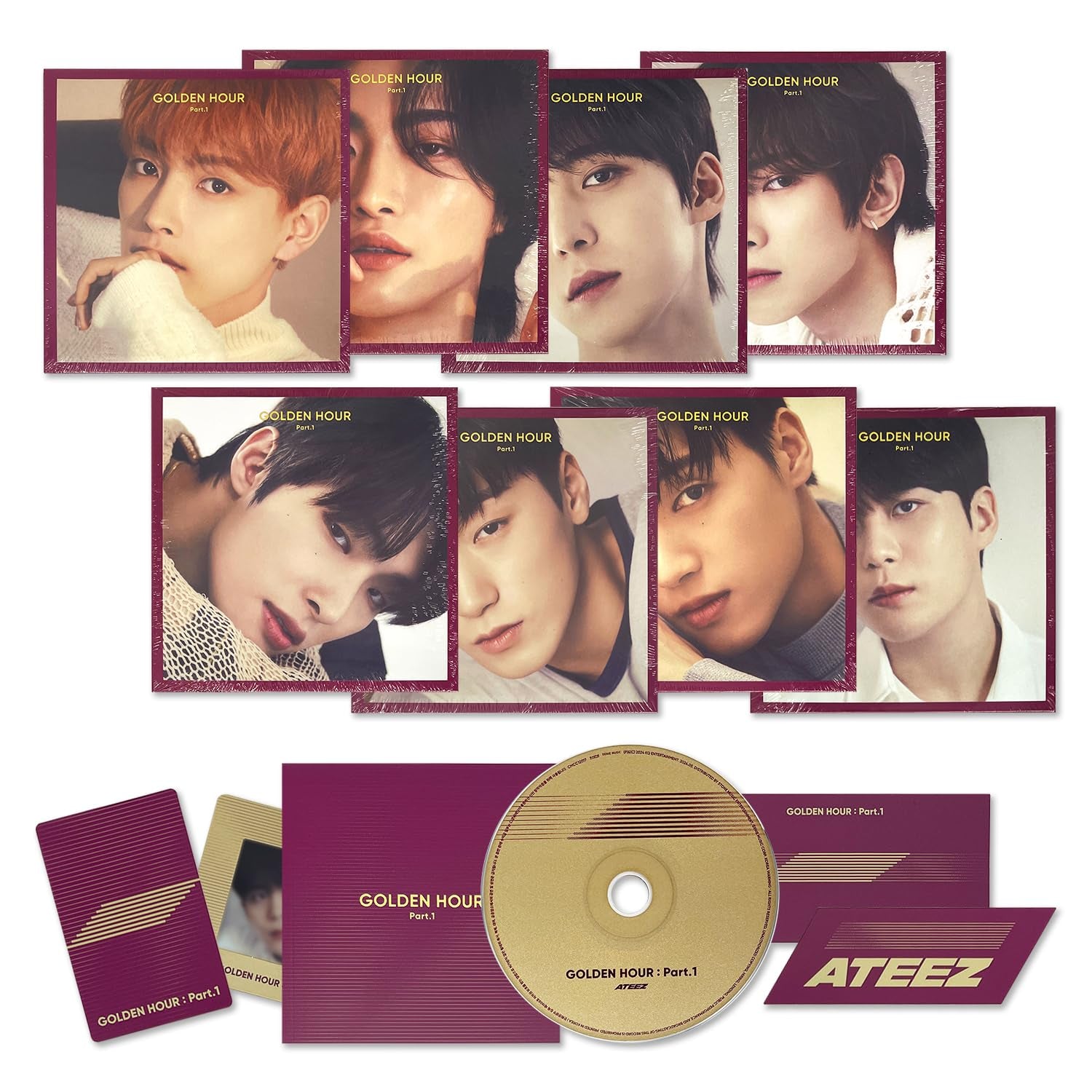 10th Mini Album [GOLDEN HOUR : Part.1](DIGIPAK Ver.)