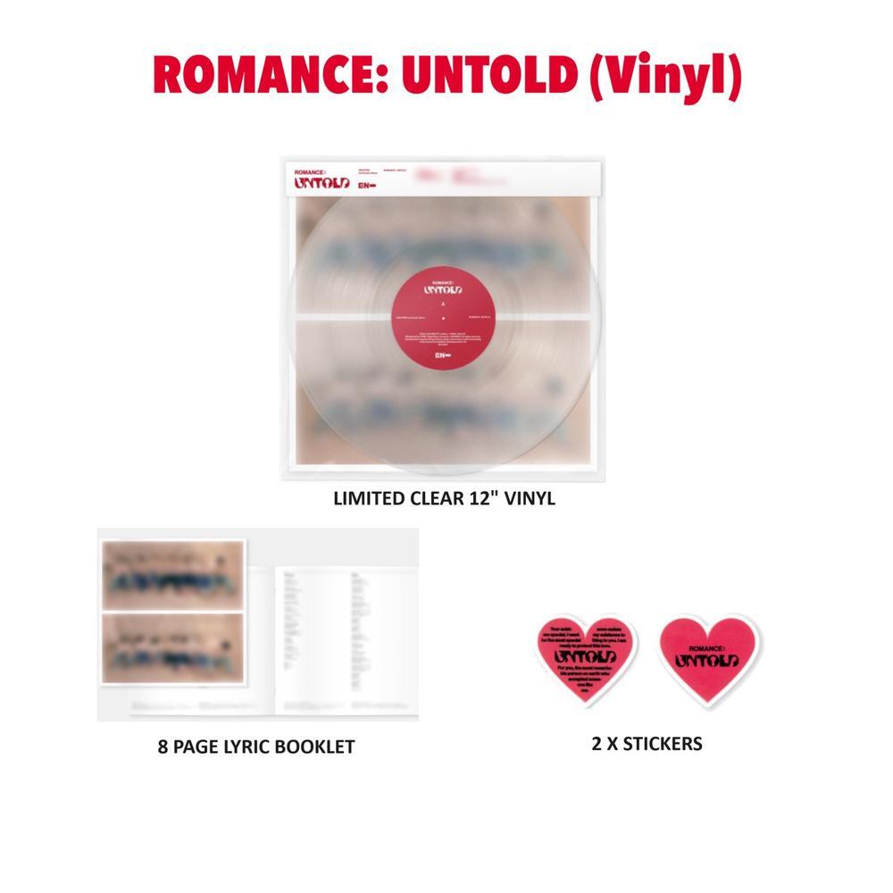 ENHYPEN Romance : Untold: official vinyl – officialnamane.com – NAMANE