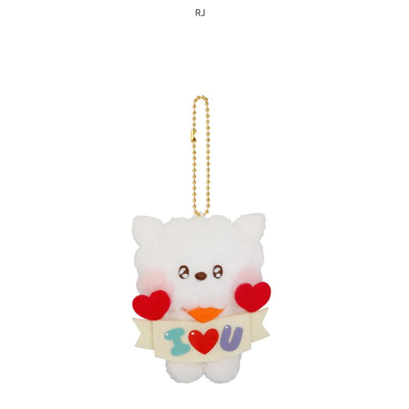 BT21 Plush Keyring [I LOVE U]