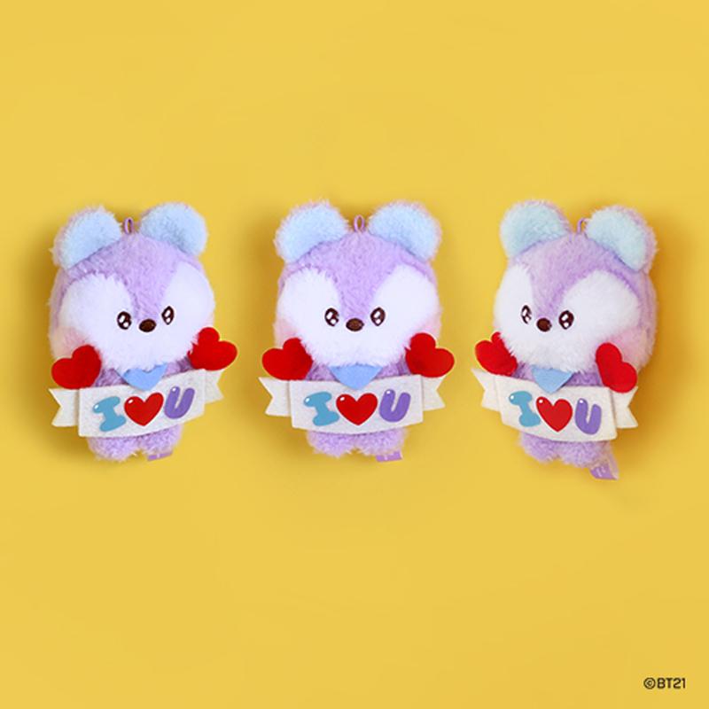 Bt21 Plush Keyring i Love U – NAMANE