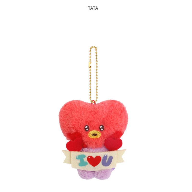 BT21 Plush Keyring [I LOVE U]