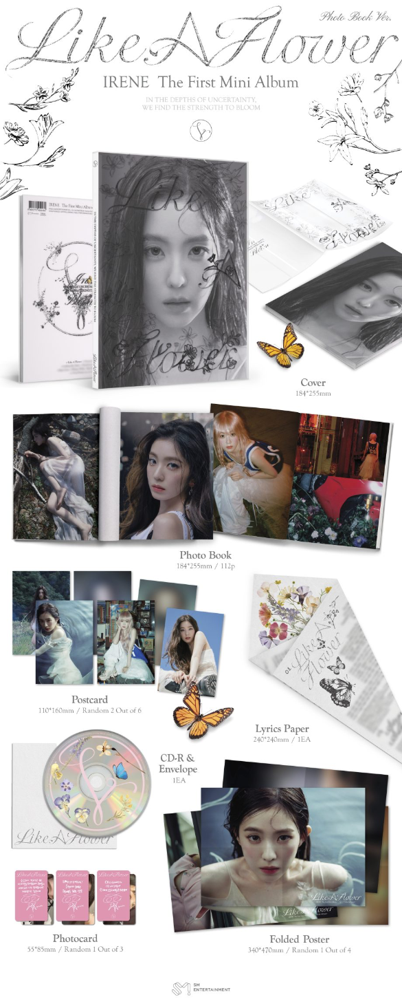 1st Mini Album [Like A Flower] (Photo Book Ver.)