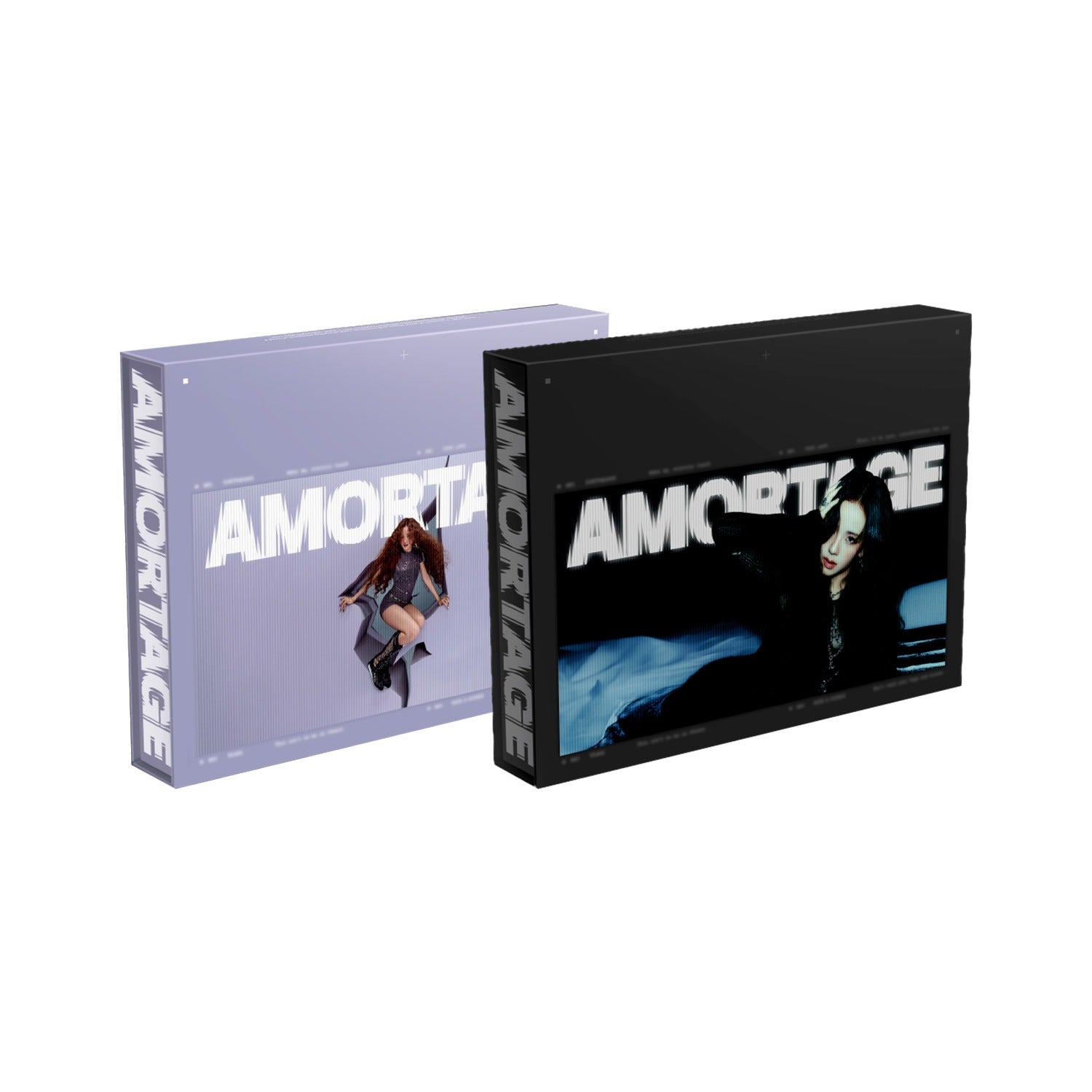 Mini Album [AMORTAGE] Exclusive Edition (PURPLE Ver. / BLACK Ver.)