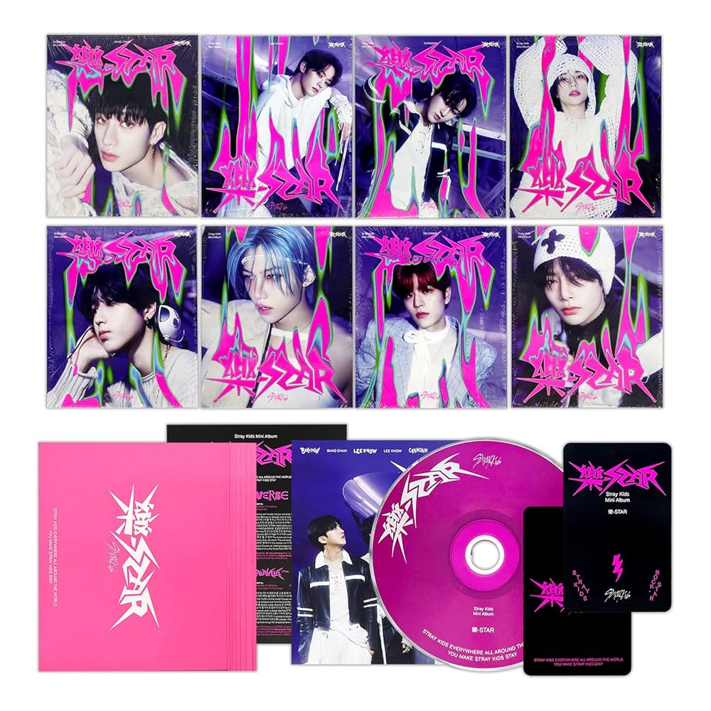 STRAY KIDS Star: 8th mini album – officialnamane.com – NAMANE