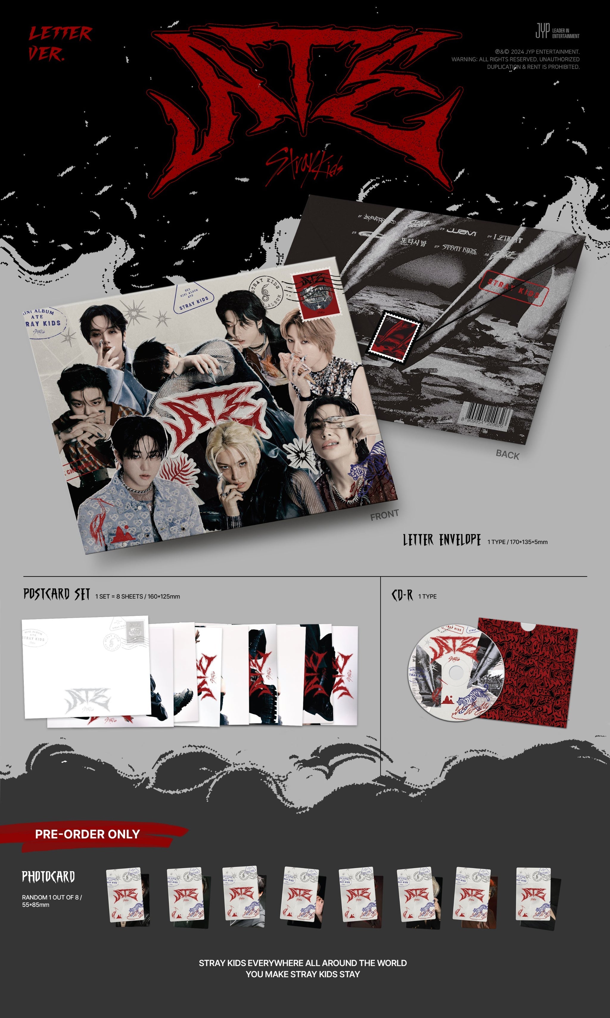 9th Mini Album [ATE](LETTER Ver.)