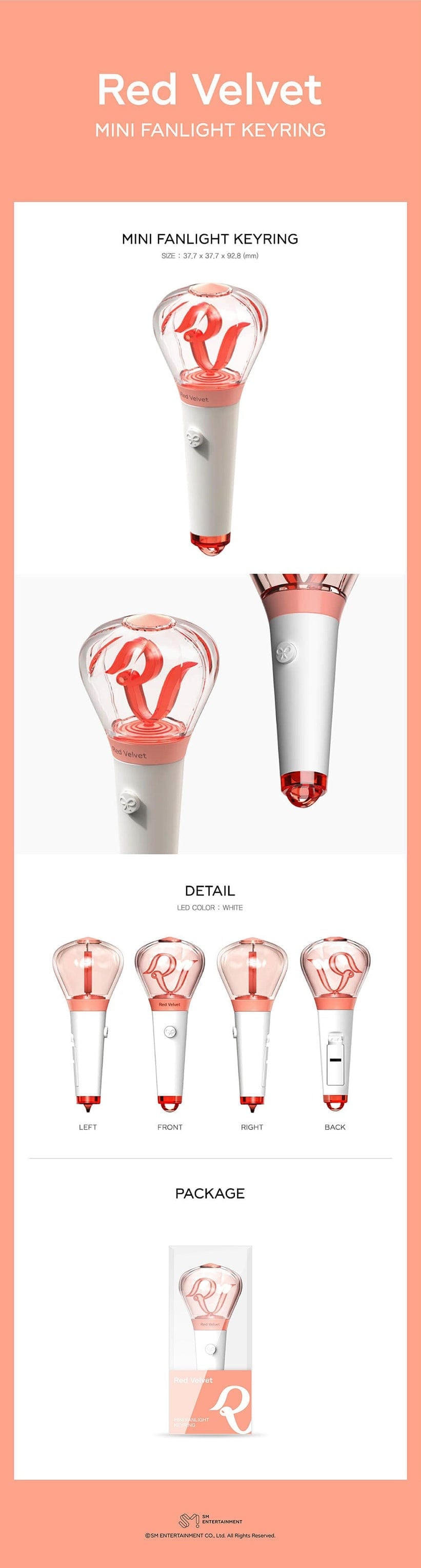 (PRE ORDER) MINI FANLIGHT KEYRING