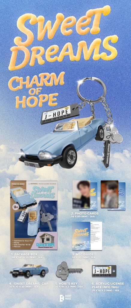 (PRE ORDER) [CHARM OF HOPE] (Sweet Dreams Ver.)