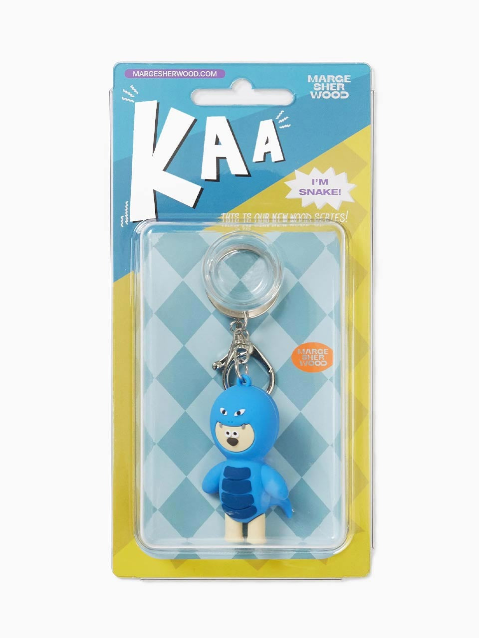 WOOD KAA KEYRING