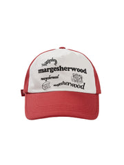 COLORMIX BALLCAP red/white