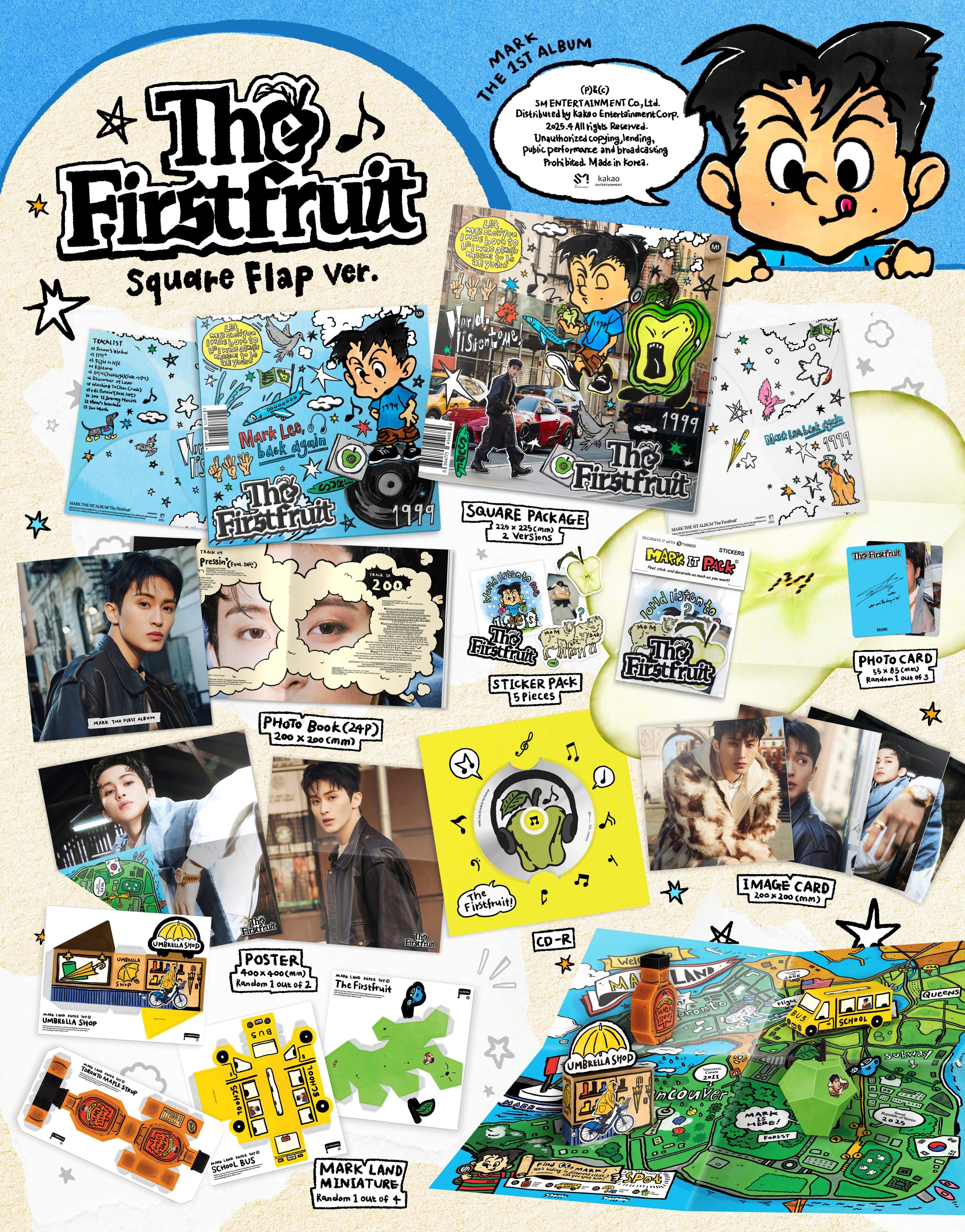 1ST FULL ALBUM [THE FIRSTFRUIT] (SQUARE FLAP VER)
