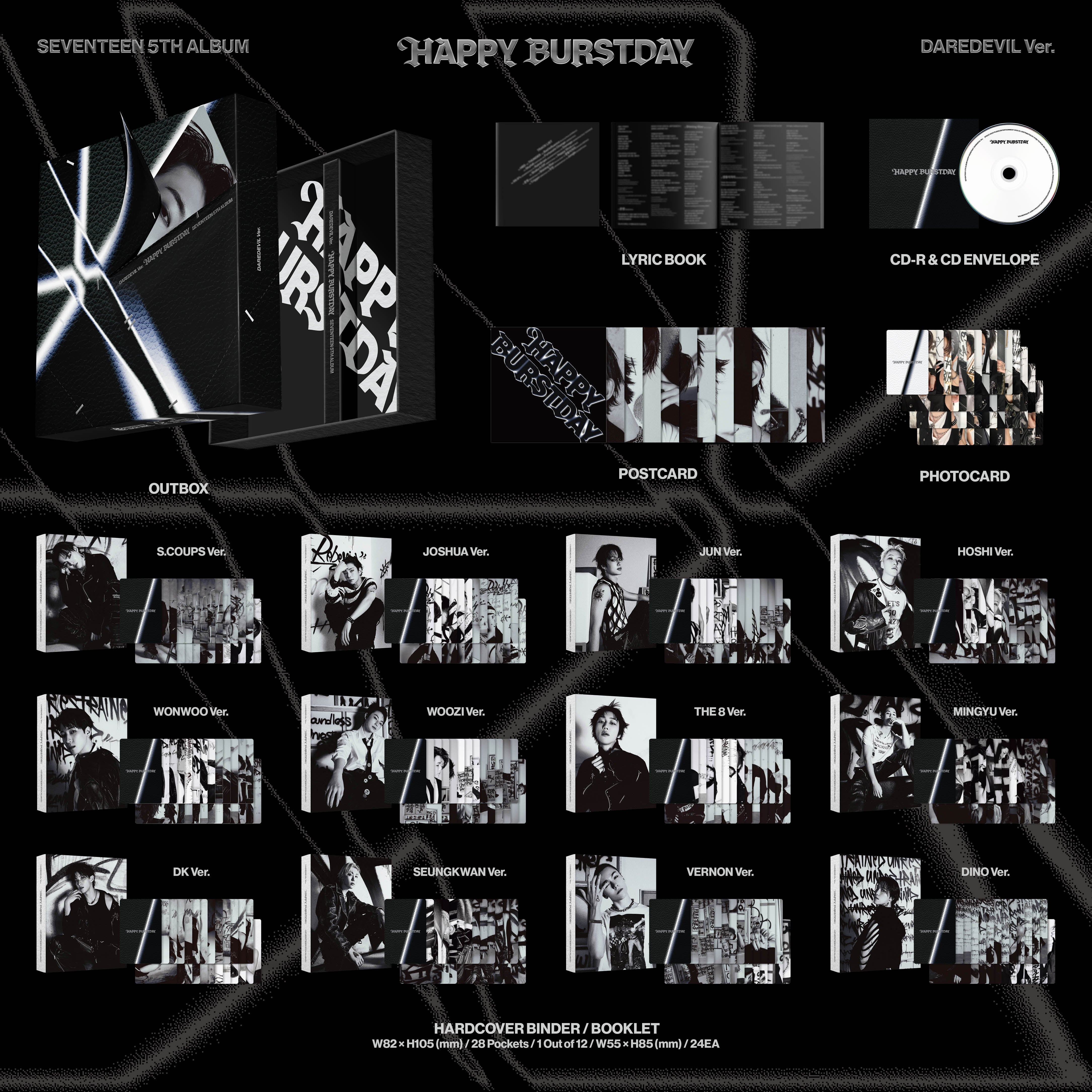 5TH ALBUM HAPPY BURSTDAY (DAREDEVIL VER)