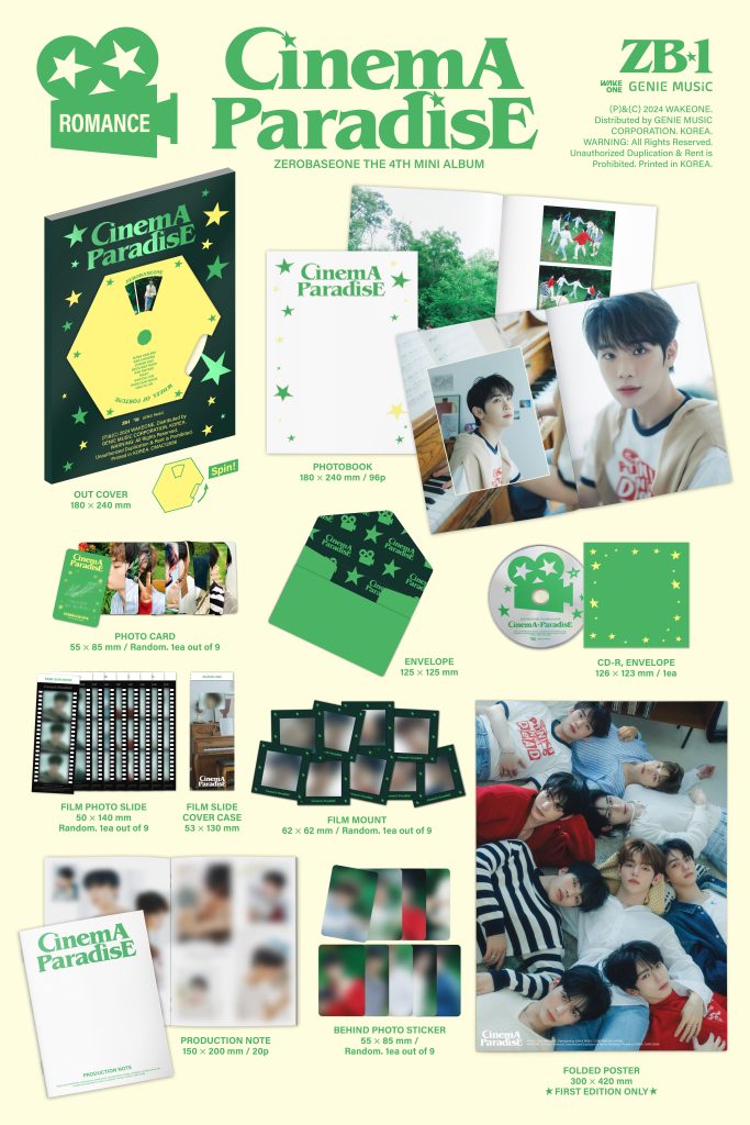 4TH MINI ALBUM [CINEMA PARADISE]