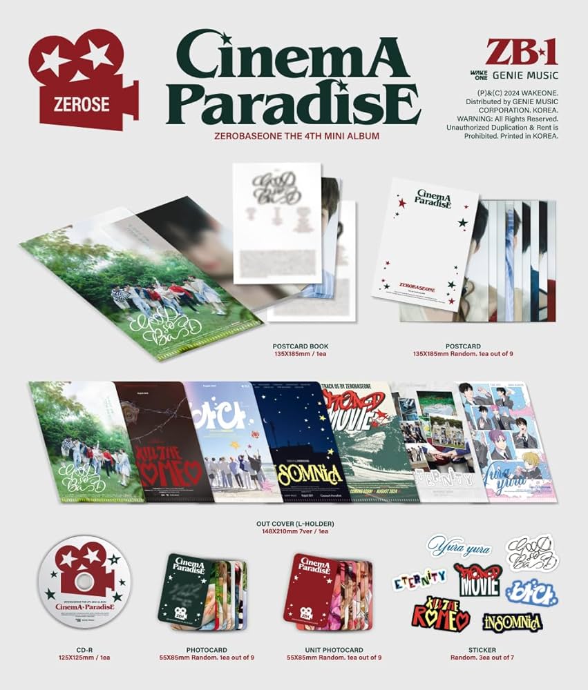 4TH MINI ALBUM [CINEMA PARADISE]
