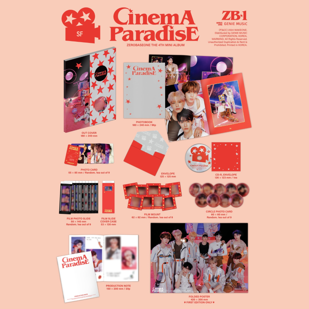 4TH MINI ALBUM [CINEMA PARADISE]