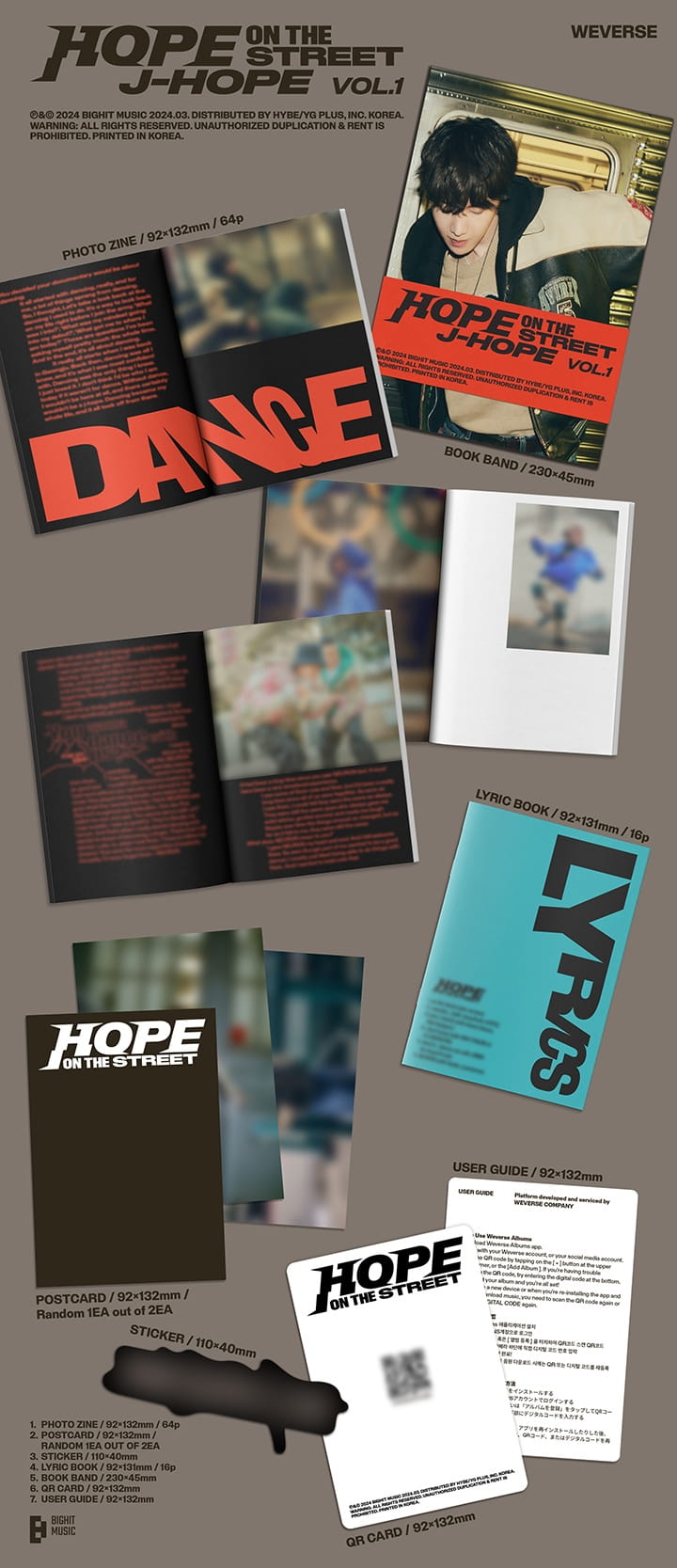 [HOPE ON THE STREET] (Weverse Ver)