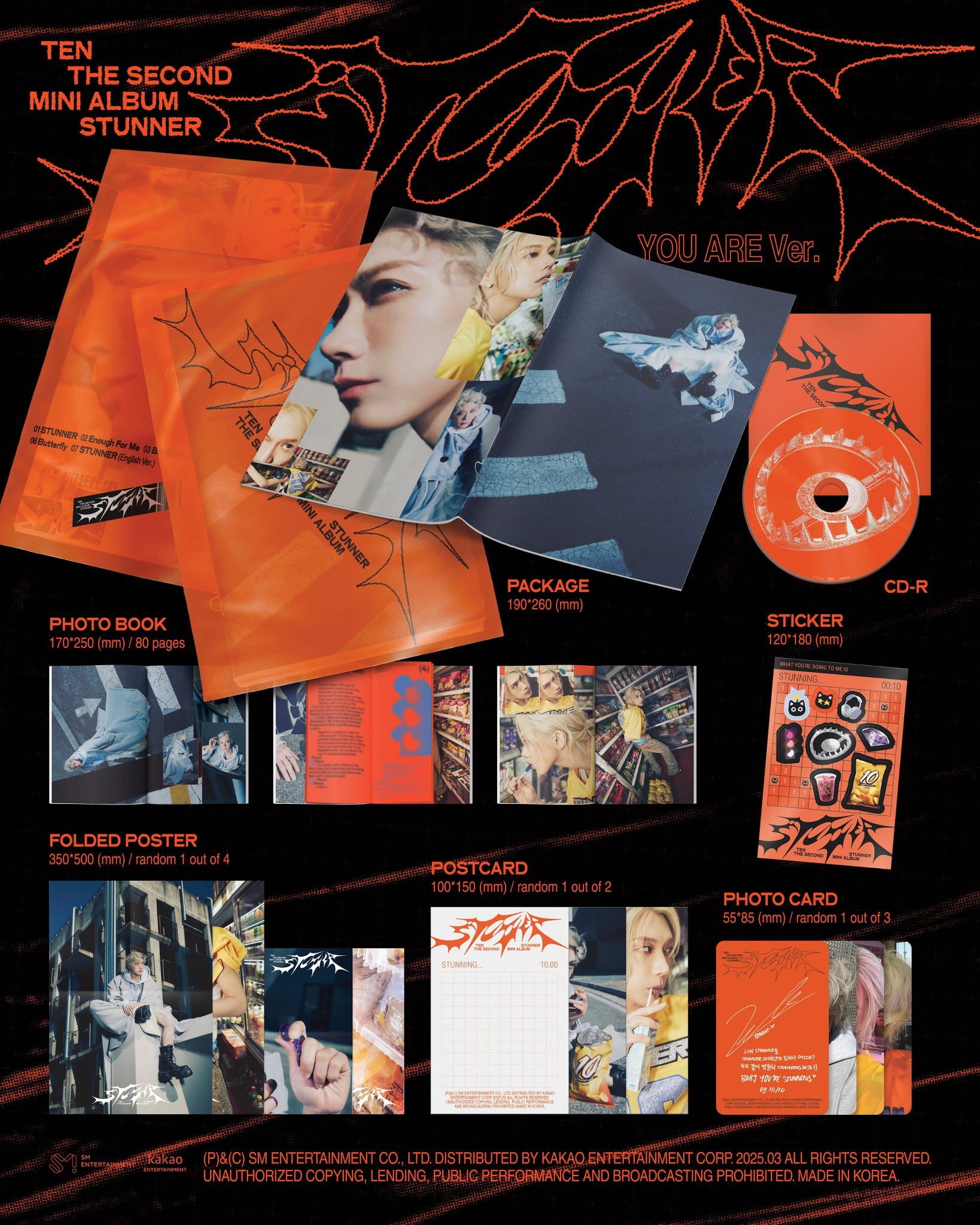 2nd mini album [STUNNER] (YOU ARE Ver.)