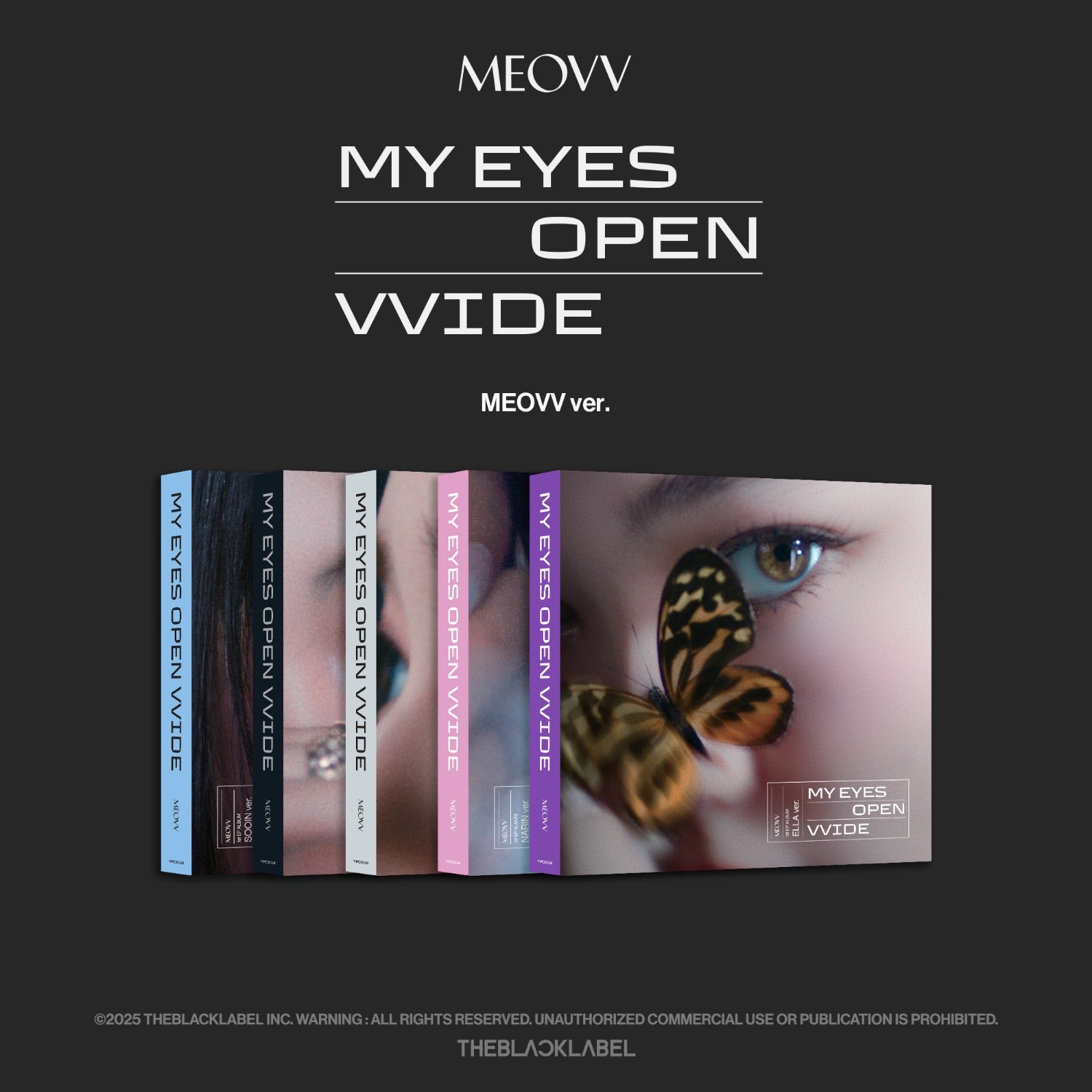 1st EP ALBUM 'MY EYES OPEN VVIDE' (MEOVV ver.)
