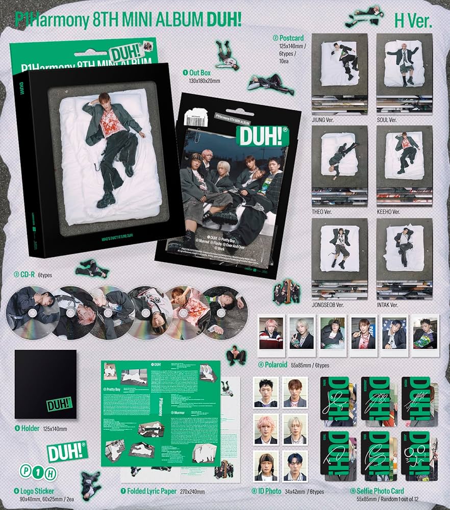 8th mini album [DUH!] (H Ver.) (Compact Ver.)