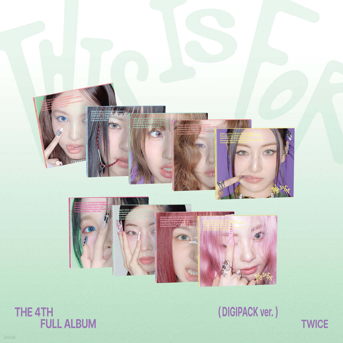 4th Full Album [THIS IS FOR] (DIGIPACK ver.)
