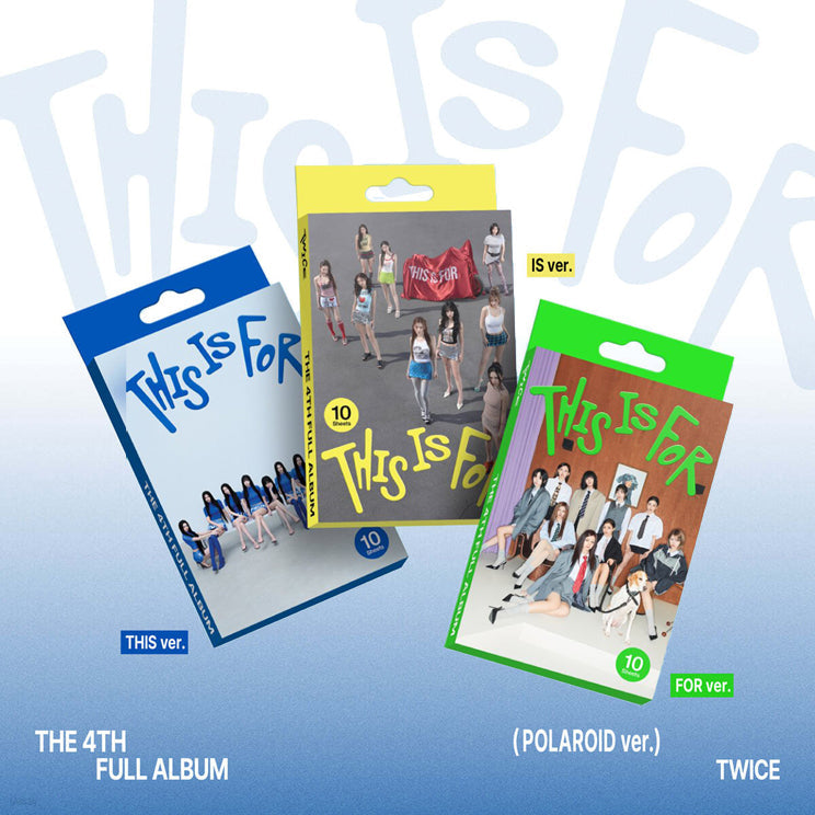 4th Full Album [THIS IS FOR] (POLAROID VER.)
