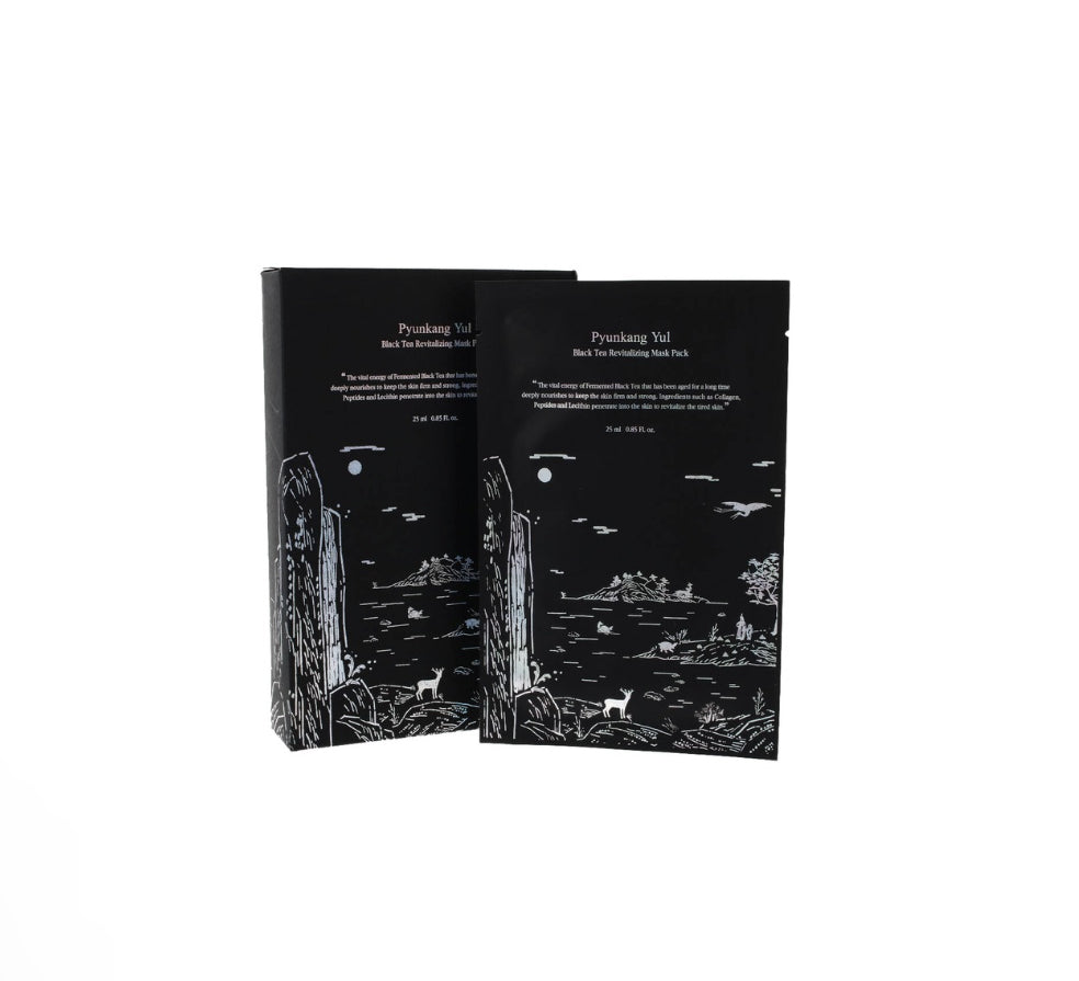BLACK TEA REVITALIZING MASK PACK SET