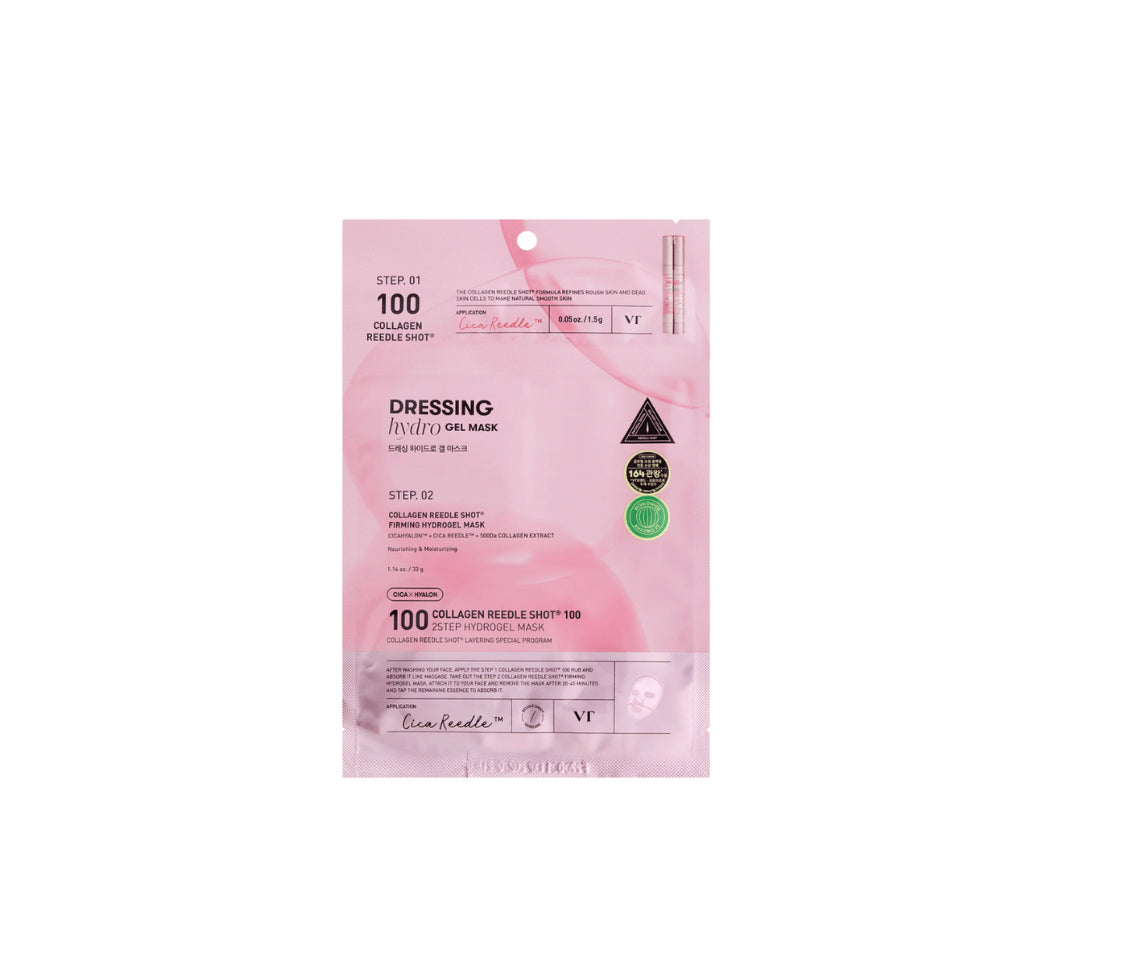 COLLAGEN REEDLE SHOT 100 2 STEP HYDROGEL MASK